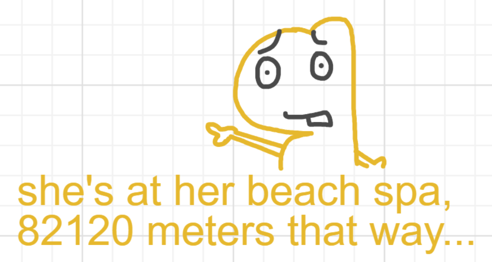 A panel from What's The Point, episode five of the Board Boards object show by Furretwalk/WalkingFurret.